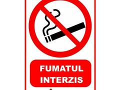 Indicatoare pentru fumatul interzis